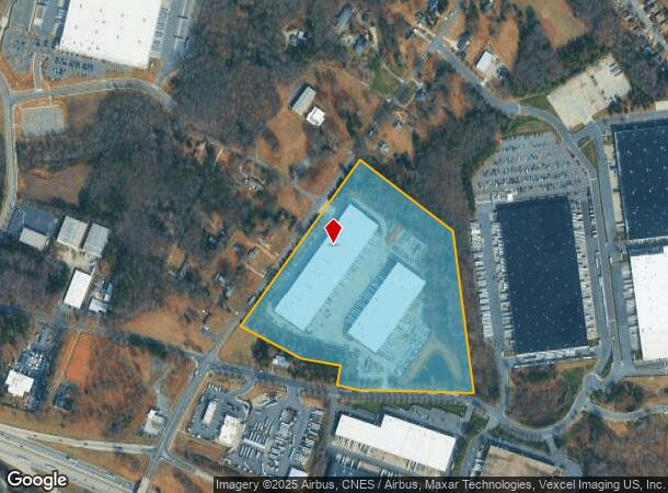 2405 Sam Wilson Rd, Charlotte, NC Parcel Map