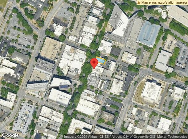  128 N Main St, Greenville, SC Parcel Map