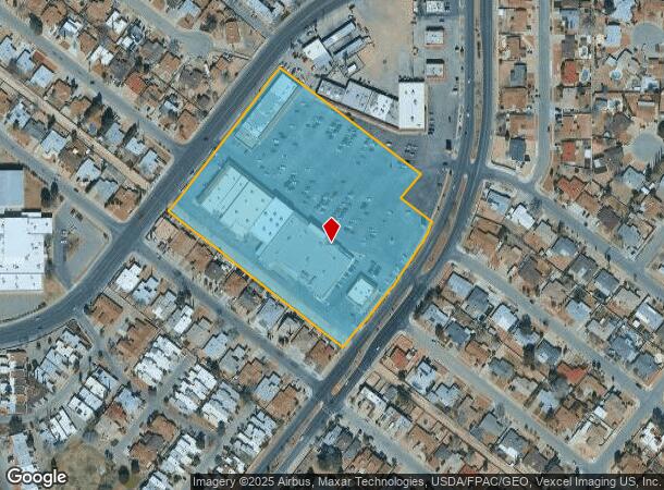 3333 N Yarbrough Dr, El Paso, TX Parcel Map