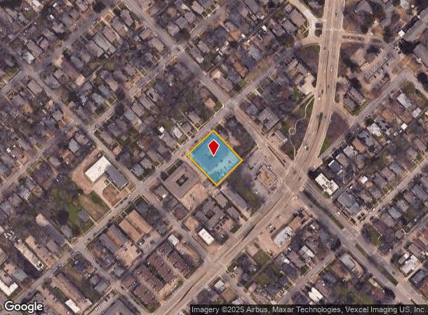  5526 Reiger Ave, Dallas, TX Parcel Map