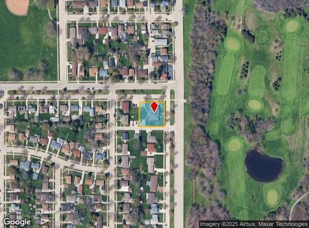5511 S Lake Dr, Cudahy, WI Parcel Map