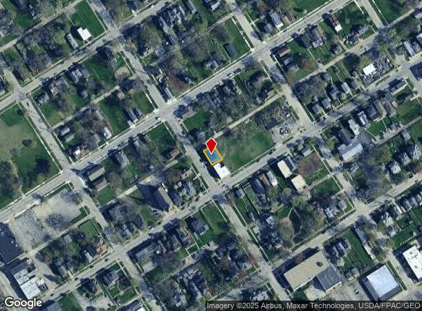  612 Chestnut St, Toledo, OH Parcel Map