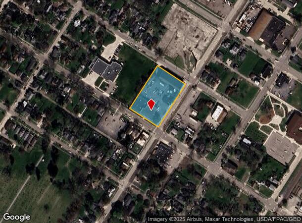  924 E 2Nd St, Monroe, MI Parcel Map