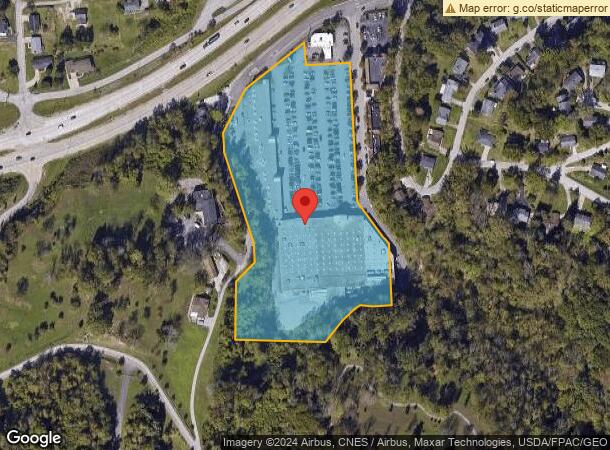  1110 Fledderjohn Rd, Charleston, WV Parcel Map