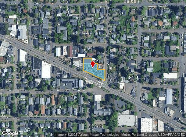  7639 Wi Se Foster Rd, Portland, OR Parcel Map