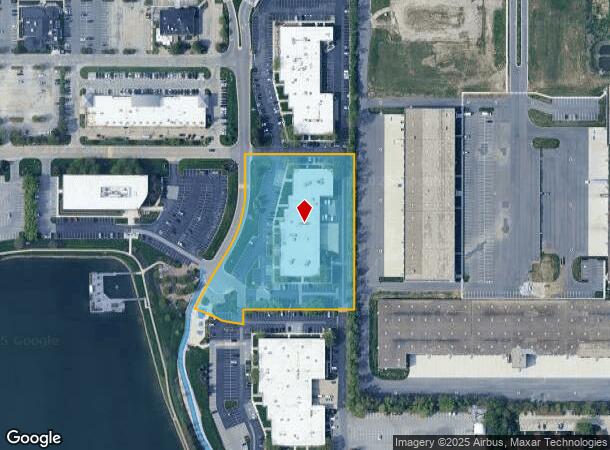  9405-9455 Delegates Row, Indianapolis, IN Parcel Map