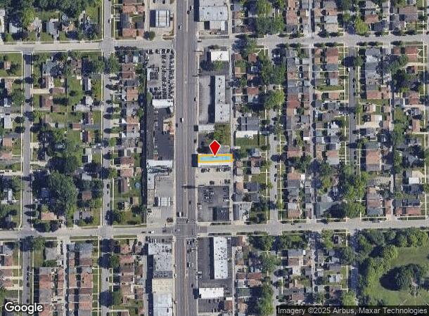  1713 N Mannheim Rd, Stone Park, IL Parcel Map