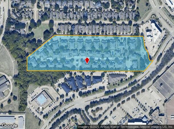  6201 Chapel Hill Blvd, Plano, TX Parcel Map
