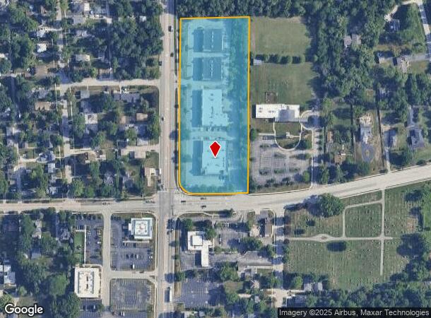 125 N Neltnor Blvd, West Chicago, IL Parcel Map