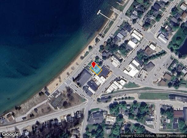  221 Lake St, Beulah, MI Parcel Map