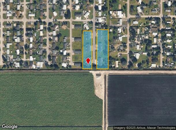 816 Ne 24Th St, Belle Glade, FL Parcel Map
