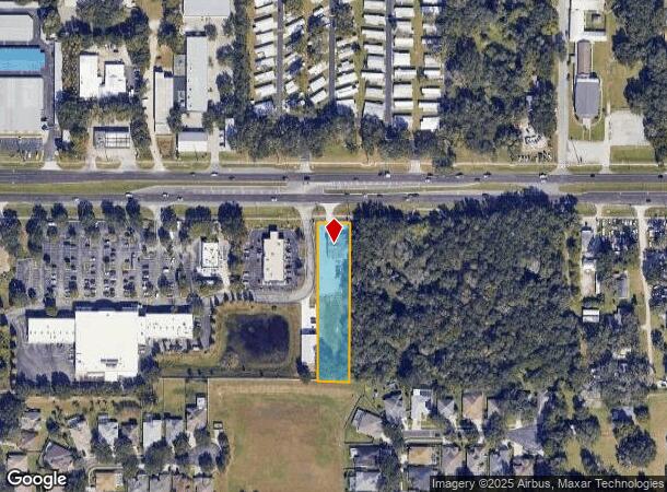  2617 E Brandon Blvd, Valrico, FL Parcel Map
