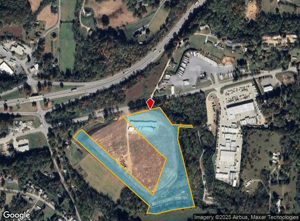 2456 Smokey Park Hwy, Candler, NC Parcel Map