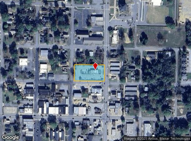 201 N Rock St, Sheridan, AR Parcel Map