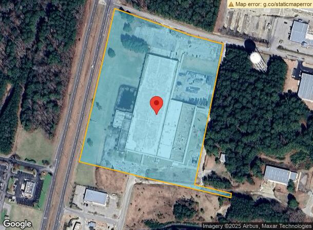  3791 N Wesleyan Blvd, Rocky Mount, NC Parcel Map