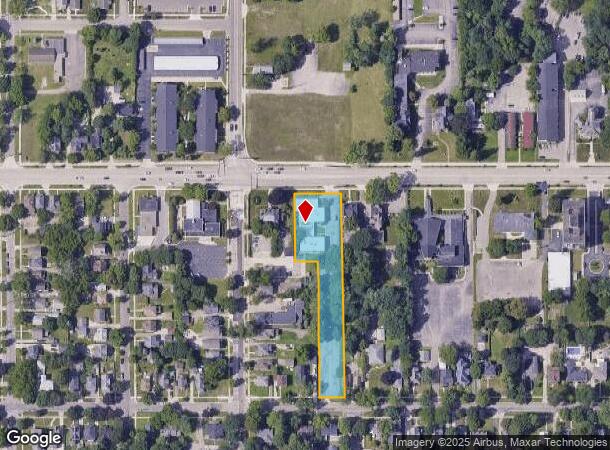  761 W Michigan Ave, Jackson, MI Parcel Map
