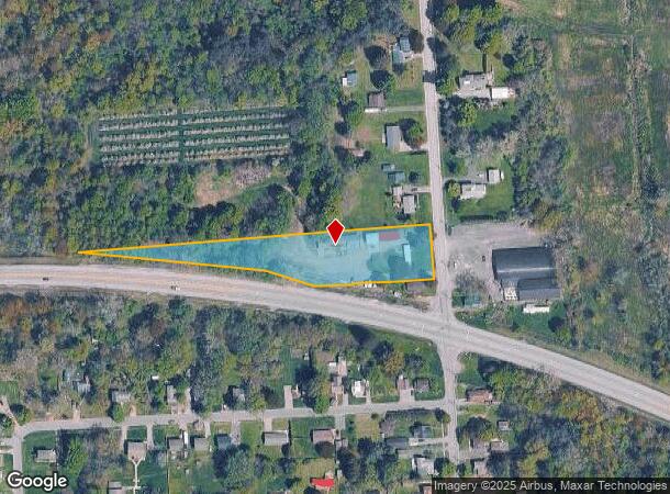 6749 Maple Ave, Sodus, NY Parcel Map