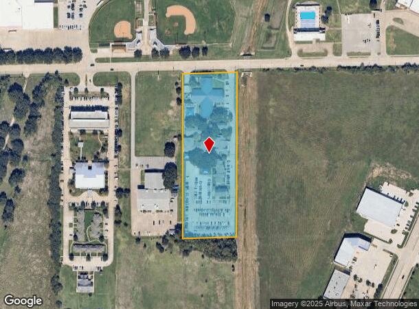 4910 Airport Ave, Rosenberg, TX Parcel Map