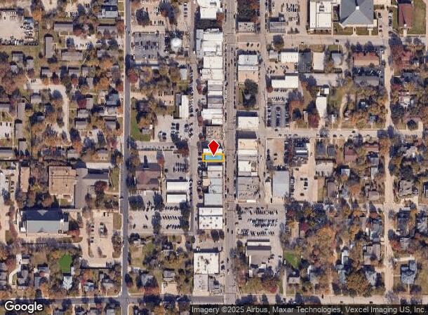 406 S Main St, Grapevine, TX Parcel Map