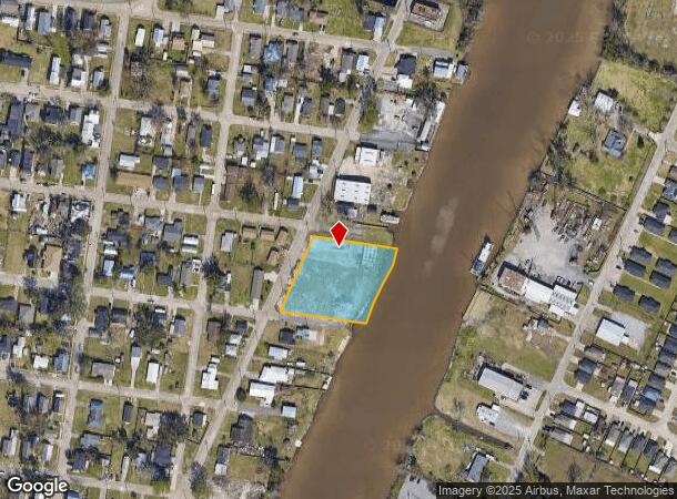  1401 Dunn St, Houma, LA Parcel Map