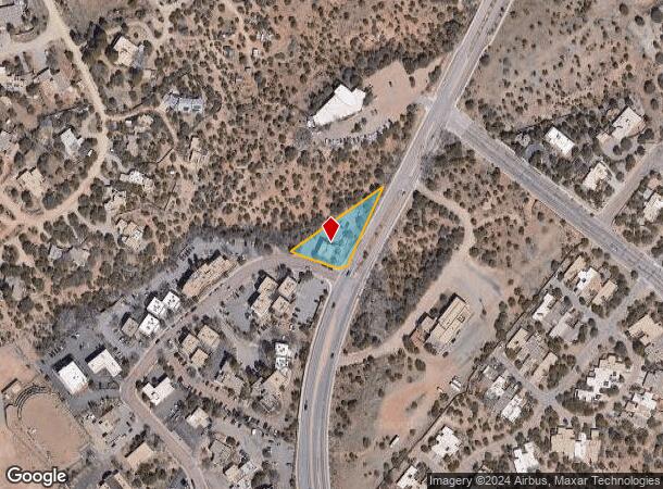  1640 Old Pecos Trl, Santa Fe, NM Parcel Map