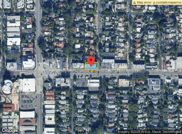  7801 W Sunset Blvd, Los Angeles, CA Parcel Map