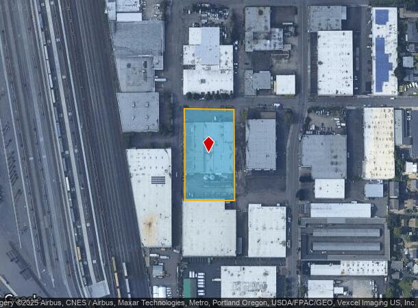  2440 Se Raymond St, Portland, OR Parcel Map