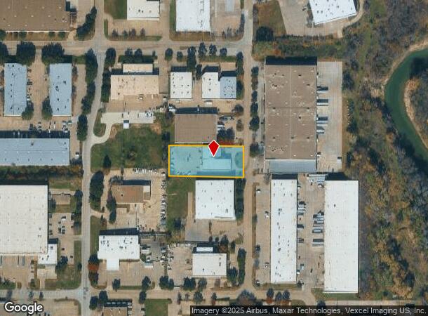  2545 114Th St, Grand Prairie, TX Parcel Map
