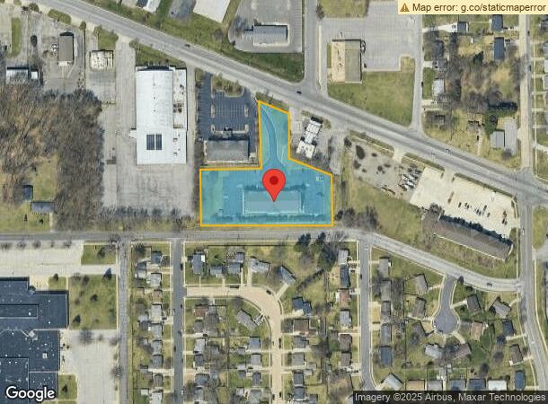  4124 Lincoln Way W, South Bend, IN Parcel Map