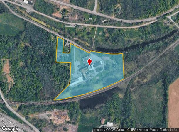  8686 Hill Rd, Lyons, NY Parcel Map