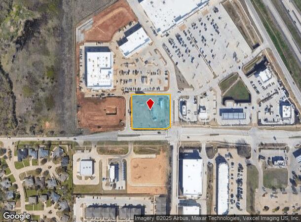 5321 W Sublett Ln, Arlington, TX Parcel Map