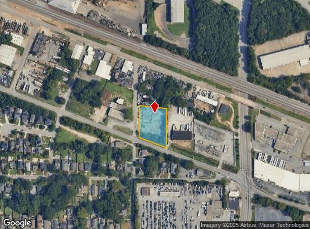  Bachelor St, East Point, GA Parcel Map