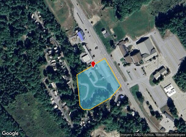  582 Endicott St N, Laconia, NH Parcel Map