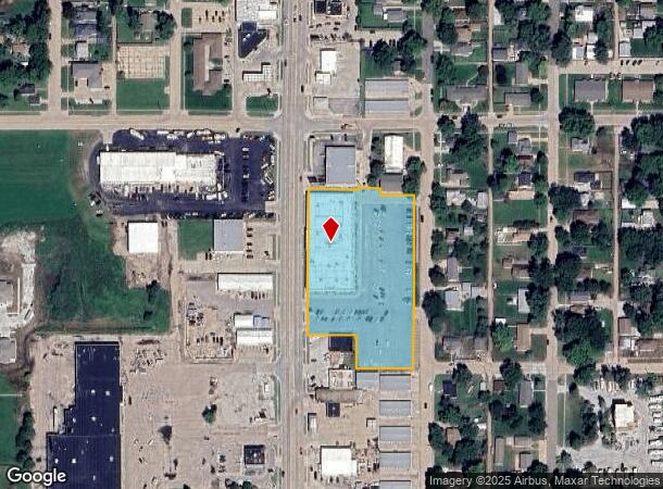 835 S Burlington Ave, Hastings, NE Parcel Map