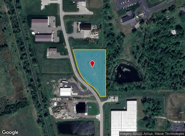  980 O E Bieri Ind Dr, Lowell, MI Parcel Map