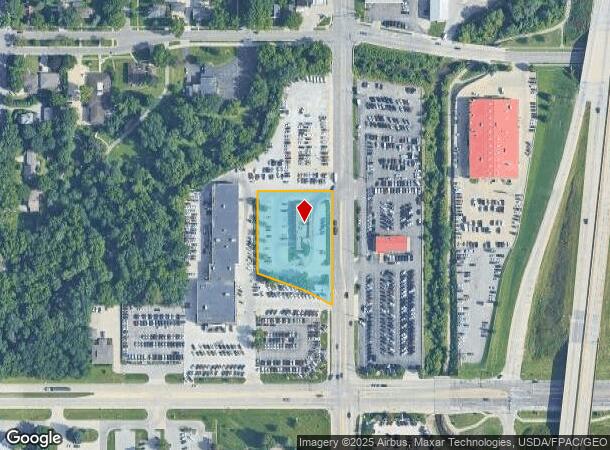 2515 Main St, Cedar Falls, IA Parcel Map