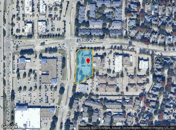  5952 W Parker Rd, Plano, TX Parcel Map