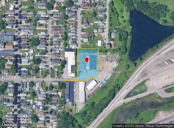 400 Ludington St, Buffalo, NY Parcel Map