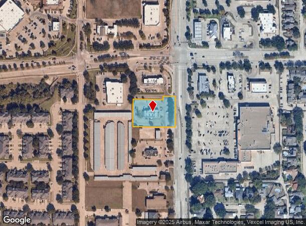 4117 N Josey Ln, Carrollton, TX Parcel Map