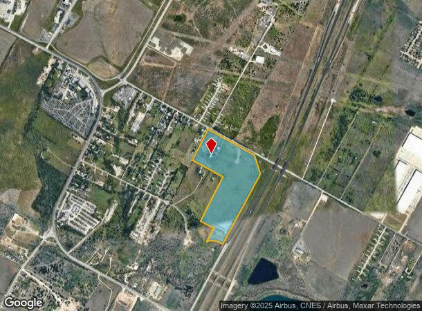  Mcangus Rd, Del Valle, TX Parcel Map