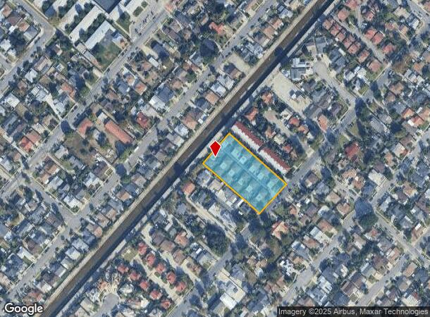 3541 Big Dalton Ave, Baldwin Park, CA Parcel Map