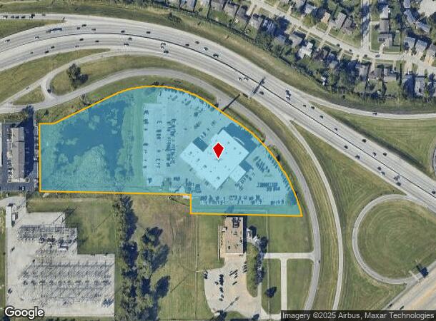  6868 E Ba Frontage Rd, Tulsa, OK Parcel Map