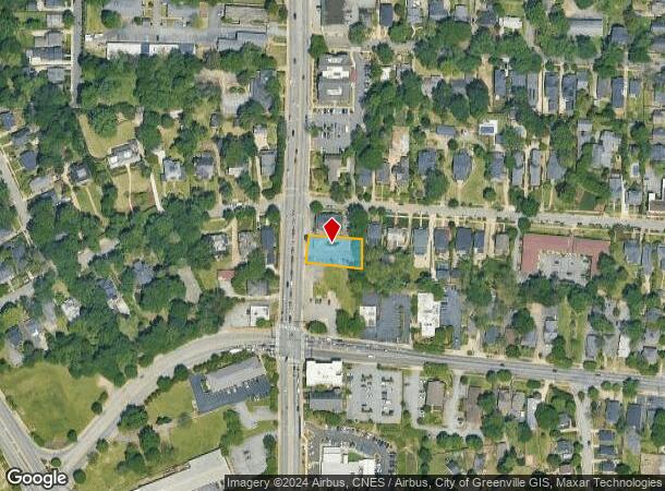  310 Rutherford St, Greenville, SC Parcel Map