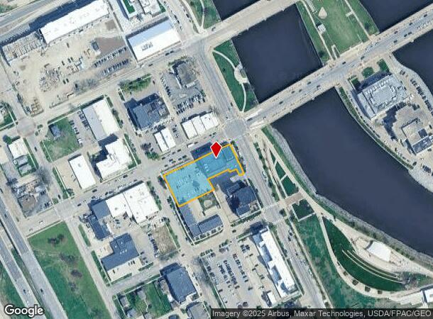 101 3Rd Ave Sw, Cedar Rapids, IA Parcel Map