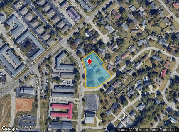  1605 Jennifer Rd, Lexington, KY Parcel Map