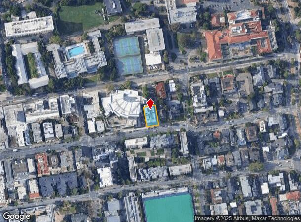  2631 Durant Ave, Berkeley, CA Parcel Map