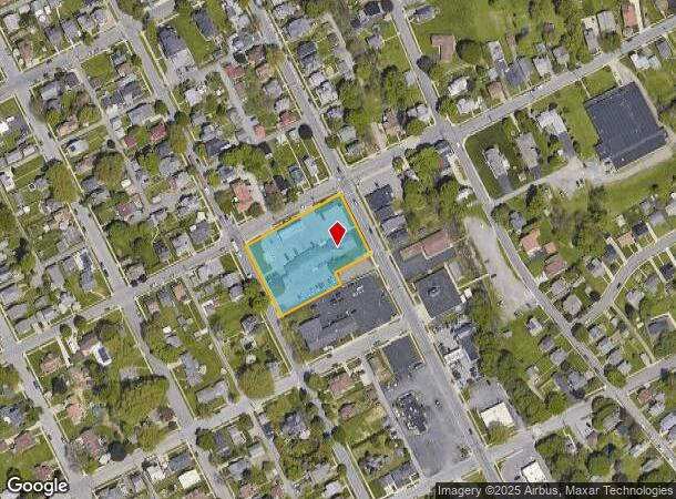 6 E Mountain Ave, Williamsport, PA Parcel Map