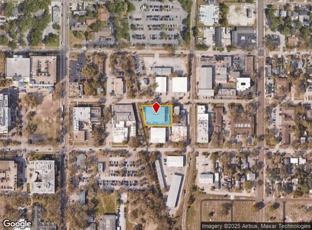  615 Grand Central St, Clearwater, FL Parcel Map