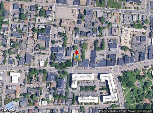  9 Spring St, Waltham, MA Parcel Map