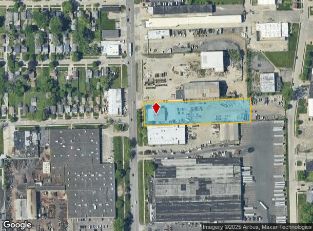 22510 Hoover Rd, Warren, MI Parcel Map